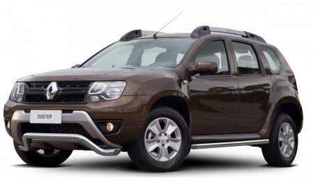 Защита переднего бампера d57 волна Renault Duster (2015-2020) R.4703.003