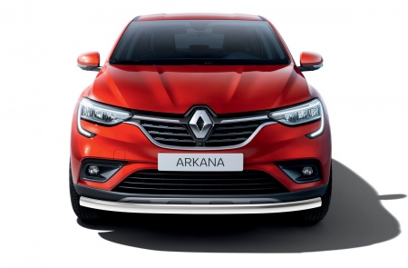 Защита переднего бампера 57мм Rival для Renault Arkana (2019-2024) R.4705.002
