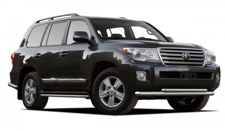 Защита переднего бампера d76+d57 Toyota Land Cruiser 200 (2012-2015) R.5713.004