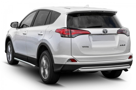 Защита заднего бампера d57 Toyota Rav 4 (2015-2019) R.5718.004