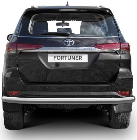 Защита заднего бампера d76 Toyota Fortuner (2017-2025) R.5720.008