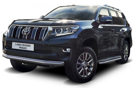 Защита переднего бампера d76 Toyota Land Cruiser Prado 150 (2017-2021) R.5721.002