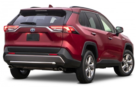 Защита заднего бампера d57 Toyota Rav 4 (2019-2025) R.5725.005