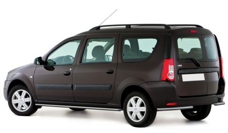 Защита порогов d42 Lada Largus (2012-2021) R.6001.005