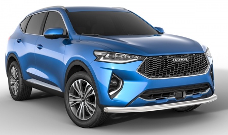 Защита переднего бампера d57 Haval F7x (2019-2021) R.9404.001