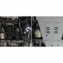 Защита КПП (алюминий) Rival для Baic BJ40 (2023-2026)