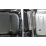 Защита топливного бака (алюминий) Rival для Mitsubishi Outlander (2012-2023)
