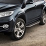 Пороги алюминиевые Premium Toyota Rav 4 (2006-2013)