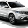 Пороги алюминиевые Premium-Black Geely Emgrand X7 (2019-2023)