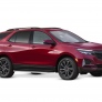 Пороги алюминиевые Premium для Chevrolet Equinox (2021-2026)