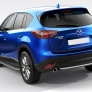 Пороги алюминиевые Premium Mazda CX-5 (2011-2017)