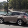 Пороги алюминиевые Premium для Nissan Murano (2010-2015)