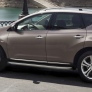 Пороги алюминиевые Premium для Nissan Murano (2010-2015)
