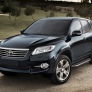 Пороги алюминиевые Premium Toyota Rav 4, Long (2006-2013)