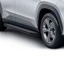 Пороги алюминиевые Premium-Black для Geely Atlas (2023-2025)