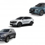 Пороги алюминиевые Premium Black для Hyundai Tucson (2021-2026)