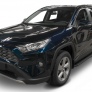 Пороги алюминиевые Premium-Black Toyota RAV4 (2019-2025)