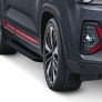 Пороги алюминиевые Premium-Black для Changan CS35 Plus (2022-2025)