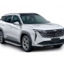 Пороги алюминиевые Premium для Geely Atlas (2023-2025)