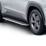 Пороги алюминиевые Premium для Geely Atlas (2023-2025)