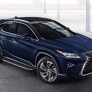 Пороги алюминиевые Premium Lexus RX (2015-2021)