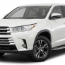 Пороги алюминиевые Premium Toyota Highlander (2014-2019)