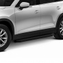 Пороги алюминиевые Premium-Black для Mazda CX-9 (2017-2025)