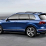 Пороги алюминиевые Black Volkswagen  Touareg / Touareg, R-Line (2010-2014)