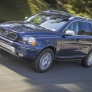 Пороги алюминиевые Black Volvo XC 90 (2002-2014)