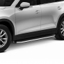 Пороги алюминиевые Premium для Mazda CX-9 (2017-2026)