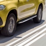 Пороги алюминиевые Premium для Mercedes-Benz X-Class (2018-2025)