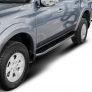 Пороги алюминиевые Premium Mitsubishi L200 (2006-2024)