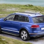 Пороги алюминиевые Premium Volkswagen  Touareg  (2010-2018)