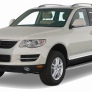 Пороги алюминиевые Premium для Volkswagen Touareg без пневмо подвески (2002-2010)