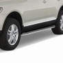 Пороги алюминиевые Premium для Volkswagen Touareg без пневмо подвески (2002-2010)