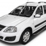 Пороги алюминиевые Premium Lada Largus Cross (2014-2021)