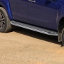 Пороги алюминиевые Premium Isuzu D-Max (2015-2021)