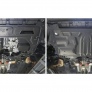 Защита картера и КПП (сталь) AutoMax для Skoda Rapid (2014-2020)