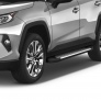 Пороги алюмиевые Automax Style для Toyota RAV4 (2019-2025)