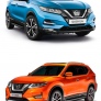 Пороги алюмиевые Automax Black для Nissan Qashqai (2014-2024)