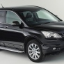 Пороги алюминиевые Bmw-Style Honda CR-V (2007-2012)