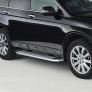 Пороги алюминиевые Bmw-Style Honda CR-V (2007-2012)