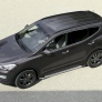 Пороги алюминиевые Bmw-Style Hyundai Santa Fe (2006-2012)