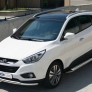 Пороги алюминиевые Bmw-Style Hyundai IX35 (2010-2015)
