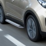 Пороги алюминиевые BMW Style Hyundai Tucson (2015-2021)