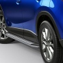 Пороги алюминиевые Bmw-Style Mazda CX-5 (2011-2017)