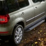 Пороги алюминиевые Bmw-Style Skoda Yeti (2009-2018)