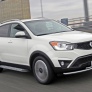 Пороги алюминиевые Bmw-Style Ssang Yong  Actyon  (2010-2018)