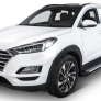 Пороги алюминиевые BMW-Style Hyundai Tucson (2015-2021)