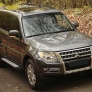 Пороги алюминиевые Bmw-Style Mitsubishi Pajero IV (2006-2025)